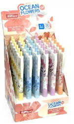 Tenfon Golyóstoll, TENFON Ocean Flowers OG-7766, 0, 7 mm, kék (GTTOG7766K)