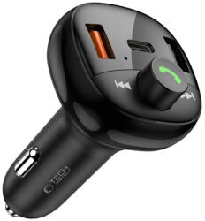 Tech-protect CC06 FM Transzmitter Autós Töltő PD72W (5906302361786)