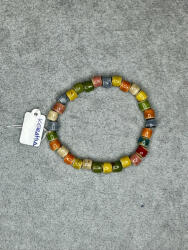  Színes Harmónia - Kerámia Gyöngy Karkötő (JJK136)