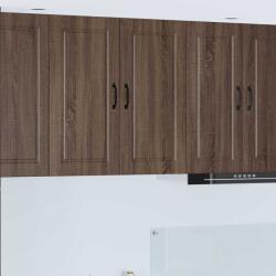 vidaXL Konyhaszekrény polcokkal Barna Tölgy 80 x 31 x 80 cm Faanyag (885412)