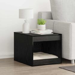vidaXL Macska Alomtálca Bútor Fekete tölgy 47 x 59 x 42 cm Faanyag (886272)