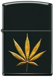 Zippo Brichetă Zippo 8471 Marijuana Pot Leaf (8471) - ceasuri-pro Bricheta