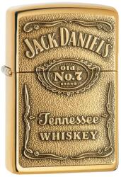 Zippo Brichetă Zippo 254BJD. 428 Jack Daniel's Label Emblem (254BJD.428) - ceasuri-pro Bricheta