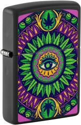 Zippo Brichetă Zippo 48583 Cannabis Pattern (48583) - ceasuri-pro Bricheta