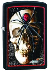Zippo Brichetă Zippo 28627 Black Widow Skull (28627) - ceasuri-pro Bricheta