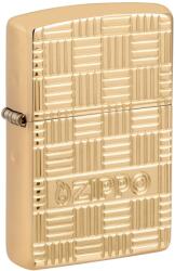 Zippo Brichetă Zippo 46274 Basketweave Deep Carved Armor (46274) Bricheta