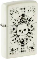 Zippo Brichetă Zippo 46289 Glow in the Dark Skull (46289) - ceasuri-pro Bricheta