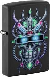 Zippo Brichetă Zippo 48516 Cyber Skull (48516) - ceasuri-pro Bricheta