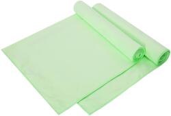 vidaXL Sport Törölközők 2 pcs Zöld 140 x 70 cm Poliészter és poliamid (42011479)
