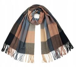 Art of Polo Női Kockás Téli Sál, Rojtos, Színes, Meleg (sz22271-3)