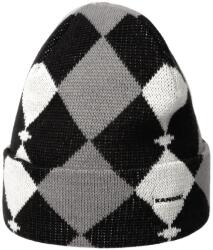 Kangol Kangol, caciula barbati gentle argyle 2 way, Negru