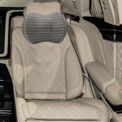 vidaXL Párna párnával Állítható Szürke 31 x 23 x 14 cm 4D Háló (42012711)