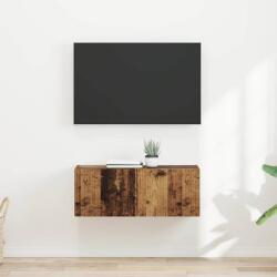 vidaXL TV Fali Szekrény 2 pcs Öreg fa 60 x 31 x 29.5 cm Faanyag (892186)