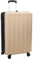 vidaXL Bőrönd zárral pezsgőszín 50 x 30 x 76 cm ABS Műanyag (42006256)