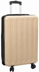 vidaXL Bőrönd zárral pezsgőszín 43 x 27 x 66 cm ABS Műanyag (42006255)