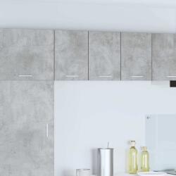 vidaXL Függő szekrény Beton szürke és fehér 30 x 31 x 40 cm Faanyag (884120)