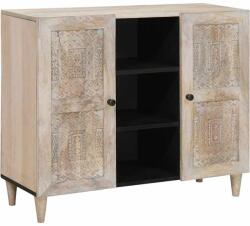 vidaXL Széf Fehér 33.5 x 90 x 75 cm (4018144)