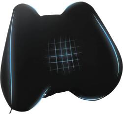 vidaXL Párna párnával Állítható Fekete 42 x 32 x 14 cm Poliészter (42012710)