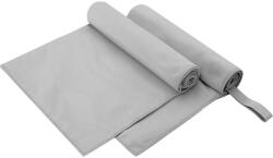 vidaXL Sport Törölközők 2 pcs Szürke 100 x 50 cm (42011468)