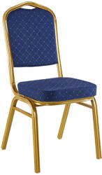 pakoworld Scaun Hilton pentru conferinta si evenimente, Rosu - Albastru, 45x51x96 cm (270-000036)