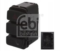 Febi Bilstein Multifunkciós kapcsoló Febi Bilstein 44395, műanyag, fekete, figyelmeztető rendszer