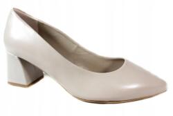 Kaniowski Czółenka, Size 38, bőr, bézs (22-062/7k-0205/1/0379-0931)