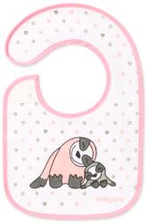 Babyono textil előke, rózsaszín (831-BOsl)
