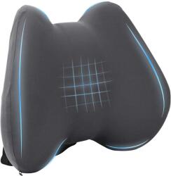 vidaXL Párna párnával Állítható Szürke 42 x 32 x 14 cm Poliészter (42012709)