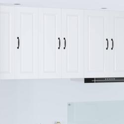 vidaXL Konyhaszekrény polcokkal ajtóval Fehér 60 x 31 x 80 cm Faanyag (885395)