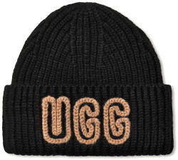 UGG Fes Chunky Crafted Rib Beanie 102345 0071 black (102345-blk)