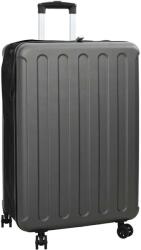 vidaXL Bőrönd zárral Sötétszürke 50 x 30 x 76 cm ABS Műanyag (42006232)