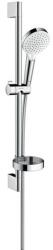 GROHE Set dus cu bara unica 0.65 m si sapuniera, culoare alb-crom, Hansgrohe Crometta Vario (26553400)