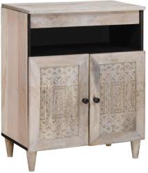 vidaXL Széf Fehér 33.5 x 60 x 75 cm (4018141)