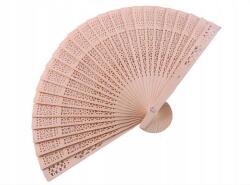 Tropic Fa Vázas, Áttört Mintás Nyári Legyező (TC)