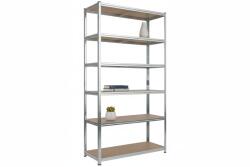 MAMUTEX Horganyzott fém állvány Mamutex Standard 240x120x60 cm - 6 polc, teherbírás 1050 kg