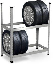 CRAFTEX Fém gumiabroncs-tároló állvány, 1000x990x400 mm (Mamutex)