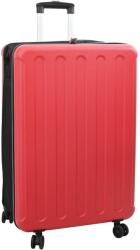 vidaXL Bőrönd zárral Piros 50 x 30 x 76 cm ABS Műanyag (42006248)