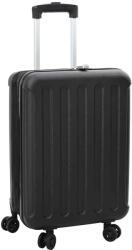 vidaXL Bőrönd zárral Fekete 43 x 27 x 66 cm ABS Műanyag (42006227)