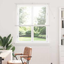 vidaXL Ablak Függöny függönyökkel Fehér Alumínium (42006001)