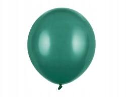 Party Deco Lufik Strong, pasztell palackzöld, 43cm, 25db