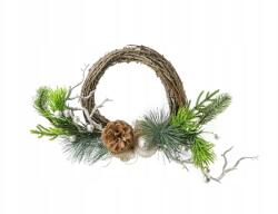 Top Gifts Karácsonyi függő dekoráció, koszorú, 20×37cm (CV20512)