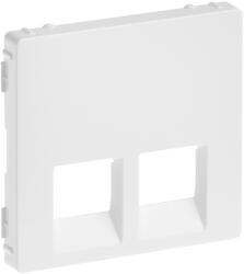 Legrand Valena Life 2xRJ45/RJ11 csatlakozóaljzat burkolat fehér - 755420 (755420)