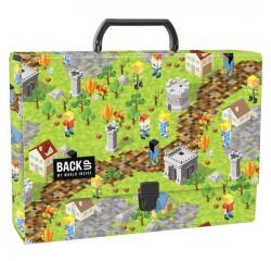 Derform BackUp - Game pixel nagy fogantyús irattartó A4/90 mm - Pixel Game (TRGB5A61) (TRGB5A61) - emag