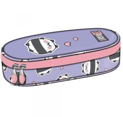 UNIPAP St. Right Happy Panda panda macis ovális tolltartó PC01 23x9, 5x6cm