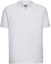 Russell Europe Férfi galléros póló rövid ujjú Russell Europe Better Polo Men - S, Fehér
