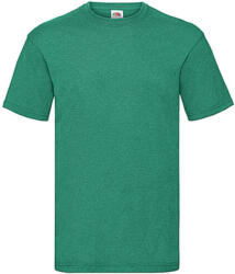 Fruit of the Loom Csomag akciós póló (minimum 5 db) Férfi póló Rövid ujjú Fruit of the Loom Valueweight Tee - XL , Retró Heather Zöld