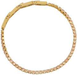 Liu Jo Csillogó aranyozott kristály karkötő MLJ339