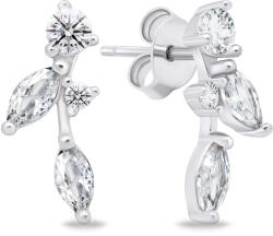 Brilio Silver Gyönyörű ezüst fülbevaló cirkónium kővel EA619W