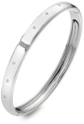 Hot Diamonds Elegáns ezüst karkötő gyémántokkal és topázokkal Much Loved DC178