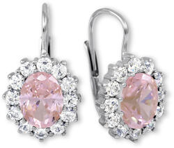 Soliter Brilio Silver Csillogó ezüst fülbevaló cirkónium kövekkel 436 001 00483 0400400